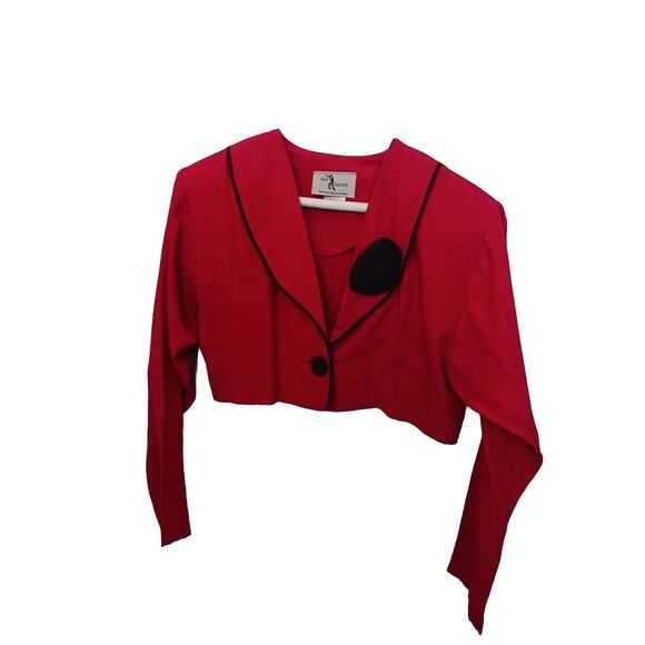 Tap Dance Women's Red Top And Skirt The Greco Apparel Group Size 5/6 - Picture 1 of 10